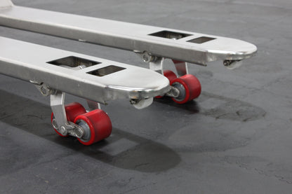 giraffe 3T Stainless Steel Euro Spec 550x1150mm Manual Pallet Truck | Heavy Duty, Low Profile
