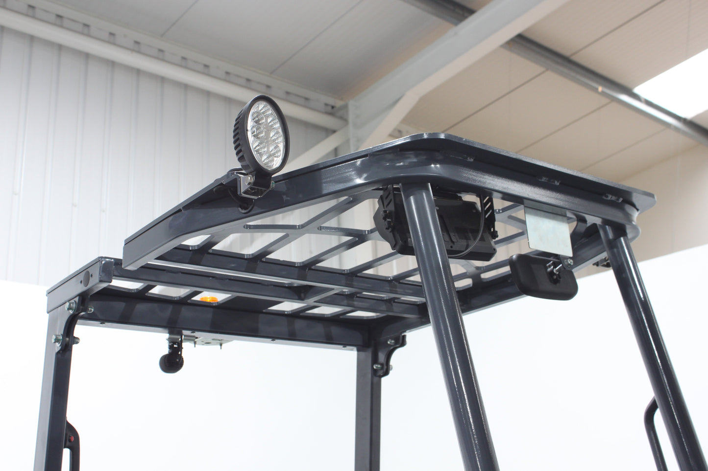 Mima mj25 2.5t articulated forklift | 4-stage mast, lithium, container-ready