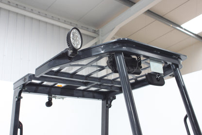 Mima mj25 2.5t articulated forklift | 4-stage mast, lithium, container-ready