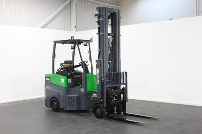 Mima mj20 electric articulated forklift | 2t capacity, vna, lithium battery