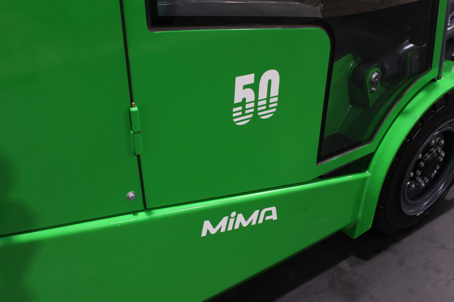 Mima mk50 full cab lithium counter balance forklift