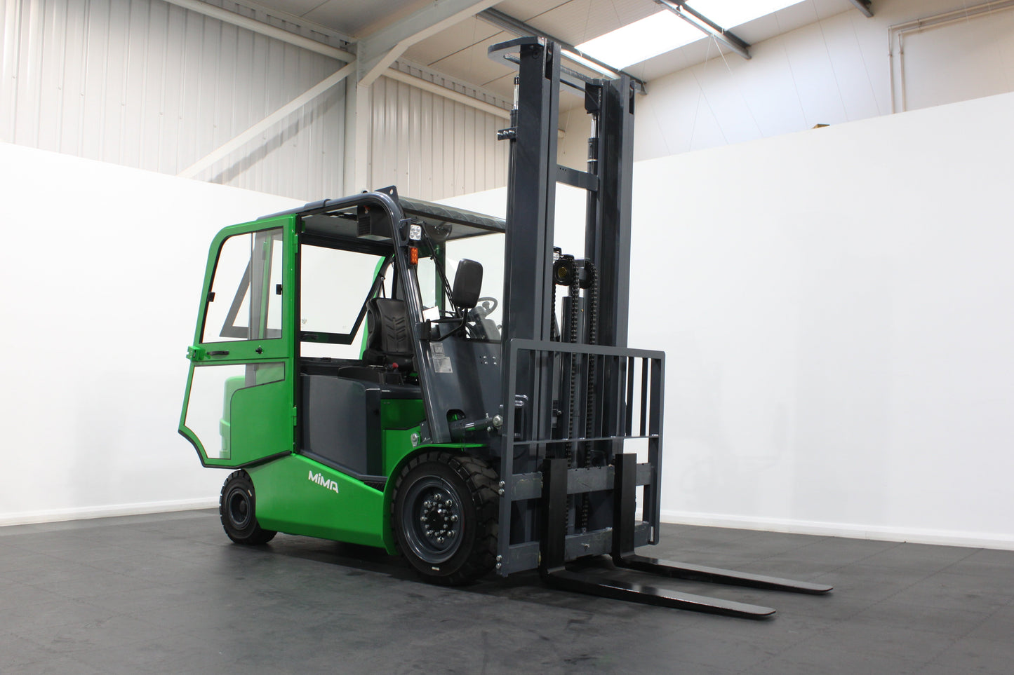 Mima mk50 full cab lithium counter balance forklift