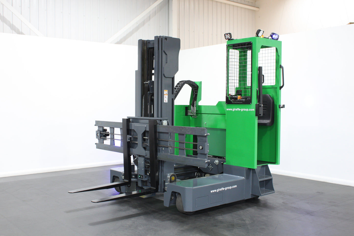 Mima mq25 multi-directional side loader forklift