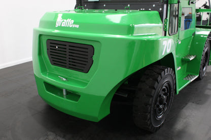 giraffe FD70 Premium Plus Advanced Pedestrian Safety | Full Cab Diesel Counterbalance | 4-Wheel Forklift