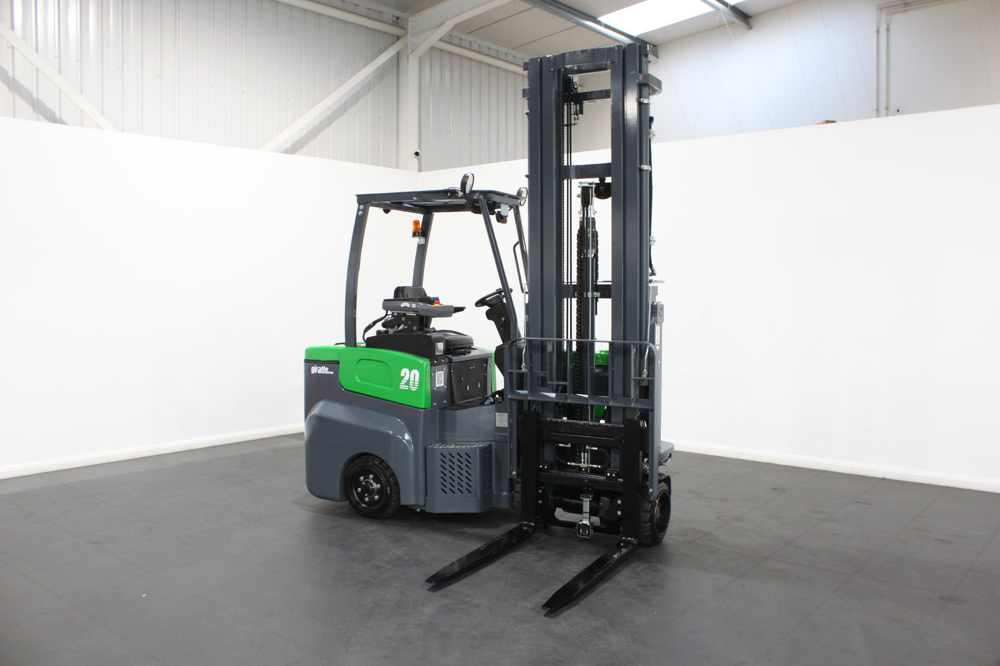 Mima mj20 electric articulated forklift | 2t capacity, vna, lithium battery