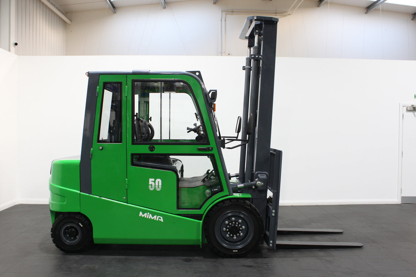 Mima mk50 full cab lithium counter balance forklift