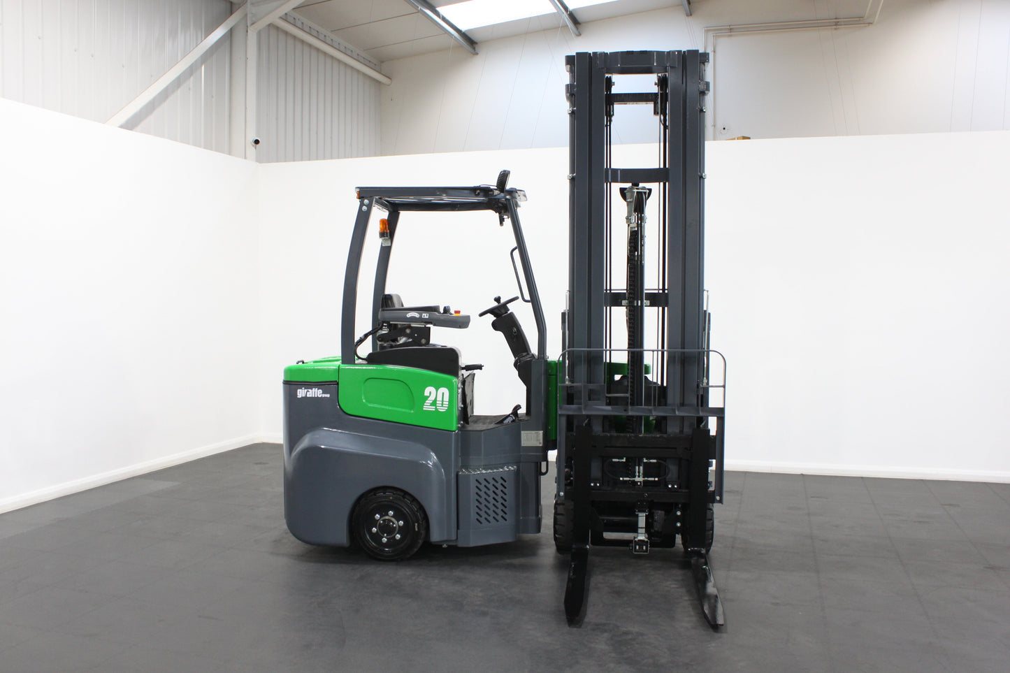 Mima mj20 electric articulated forklift | 2t capacity, vna, lithium battery