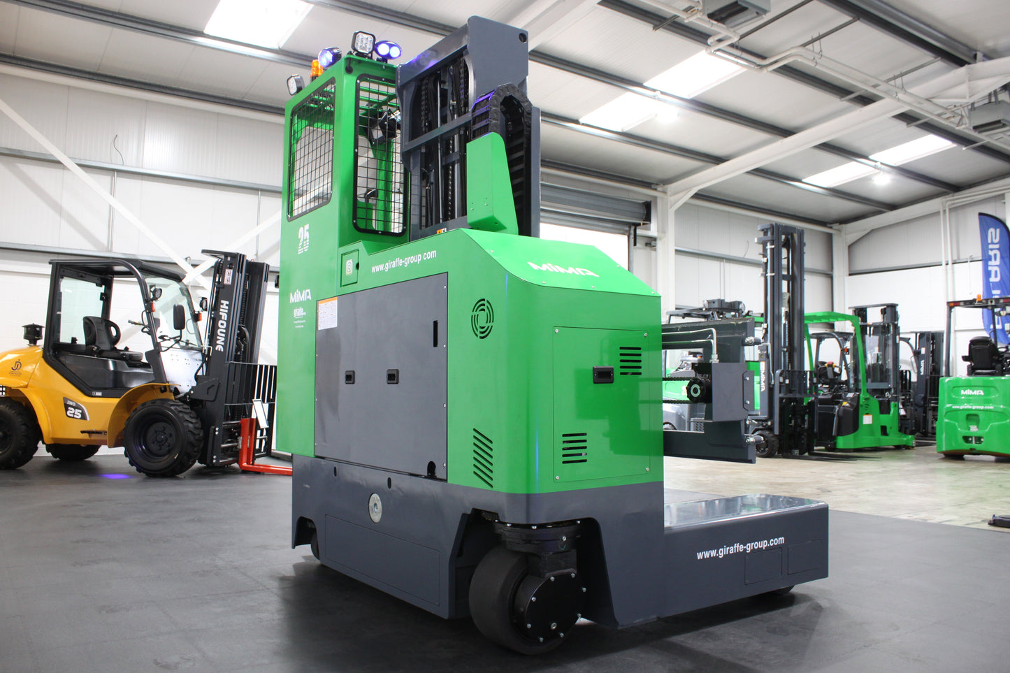 Mima mq25 multi-directional side loader forklift