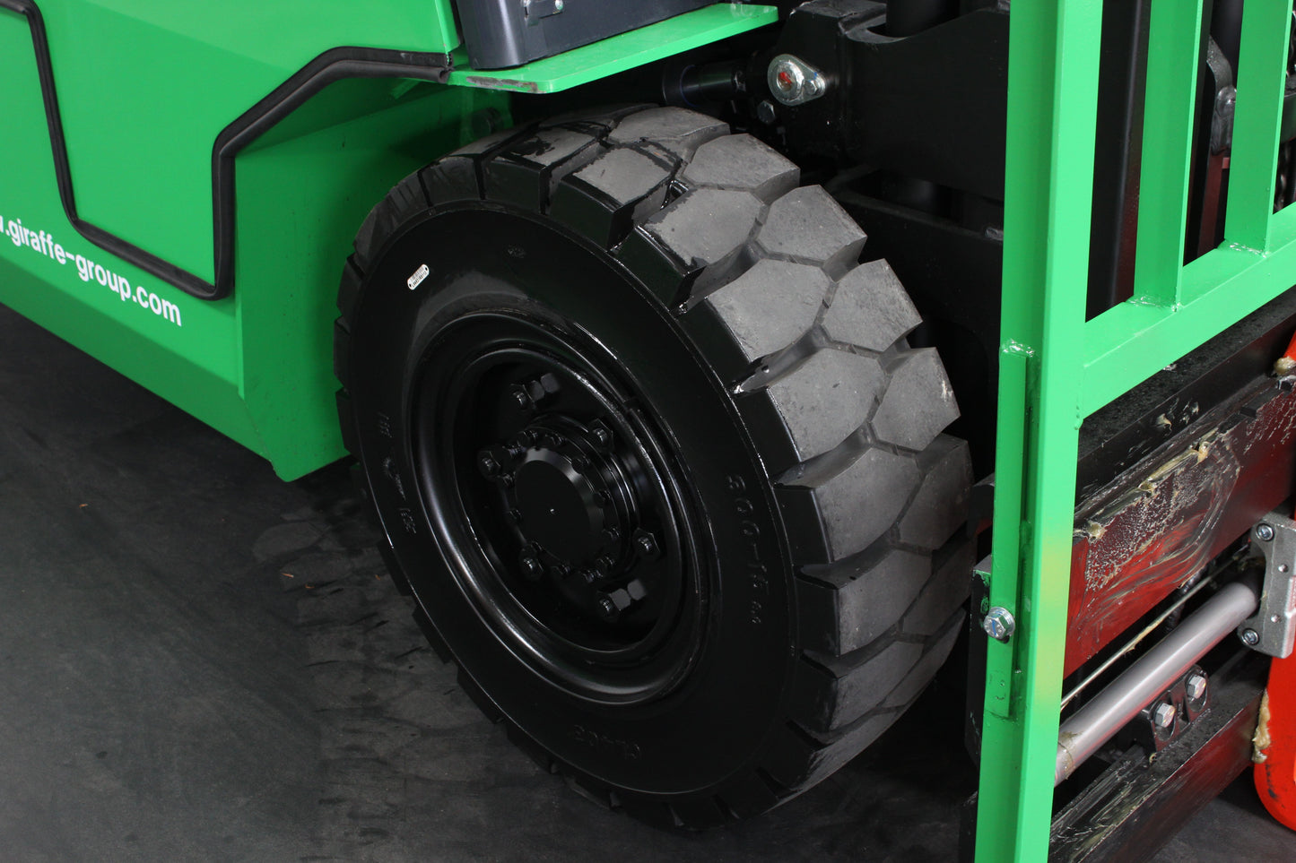 giraffe GBL50 Premium Plus Advanced Pedestrian Safety | Full Cab Lithium Electric Counterbalance  | 4-Wheel Forklift