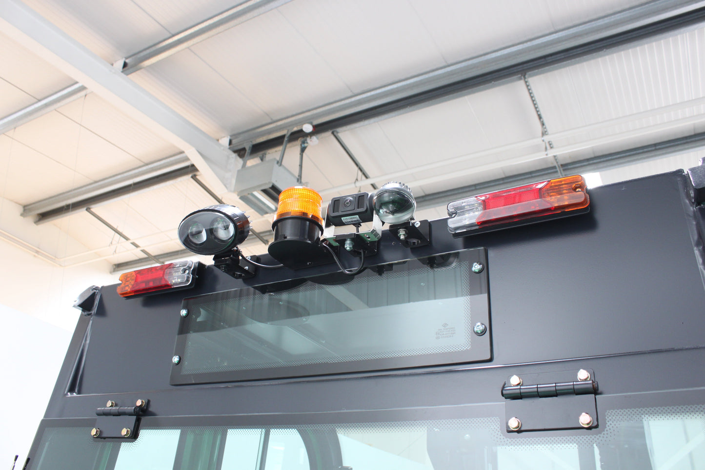 giraffe GBL50 Premium Plus Advanced Pedestrian Safety | Full Cab Lithium Electric Counterbalance  | 4-Wheel Forklift