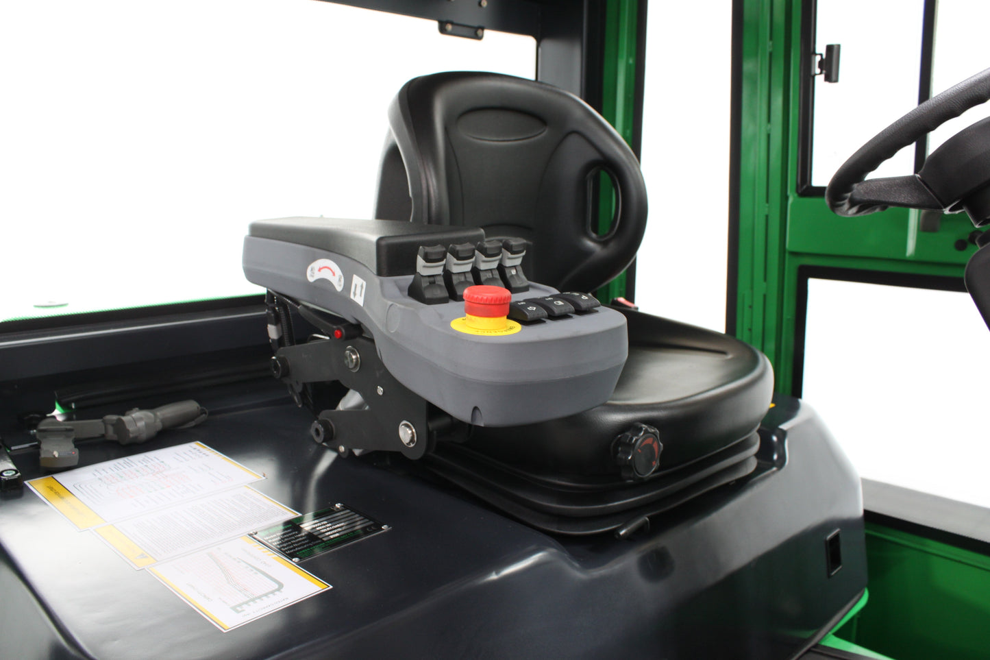 giraffe GBL50 Premium Plus Advanced Pedestrian Safety | Full Cab Lithium Electric Counterbalance  | 4-Wheel Forklift