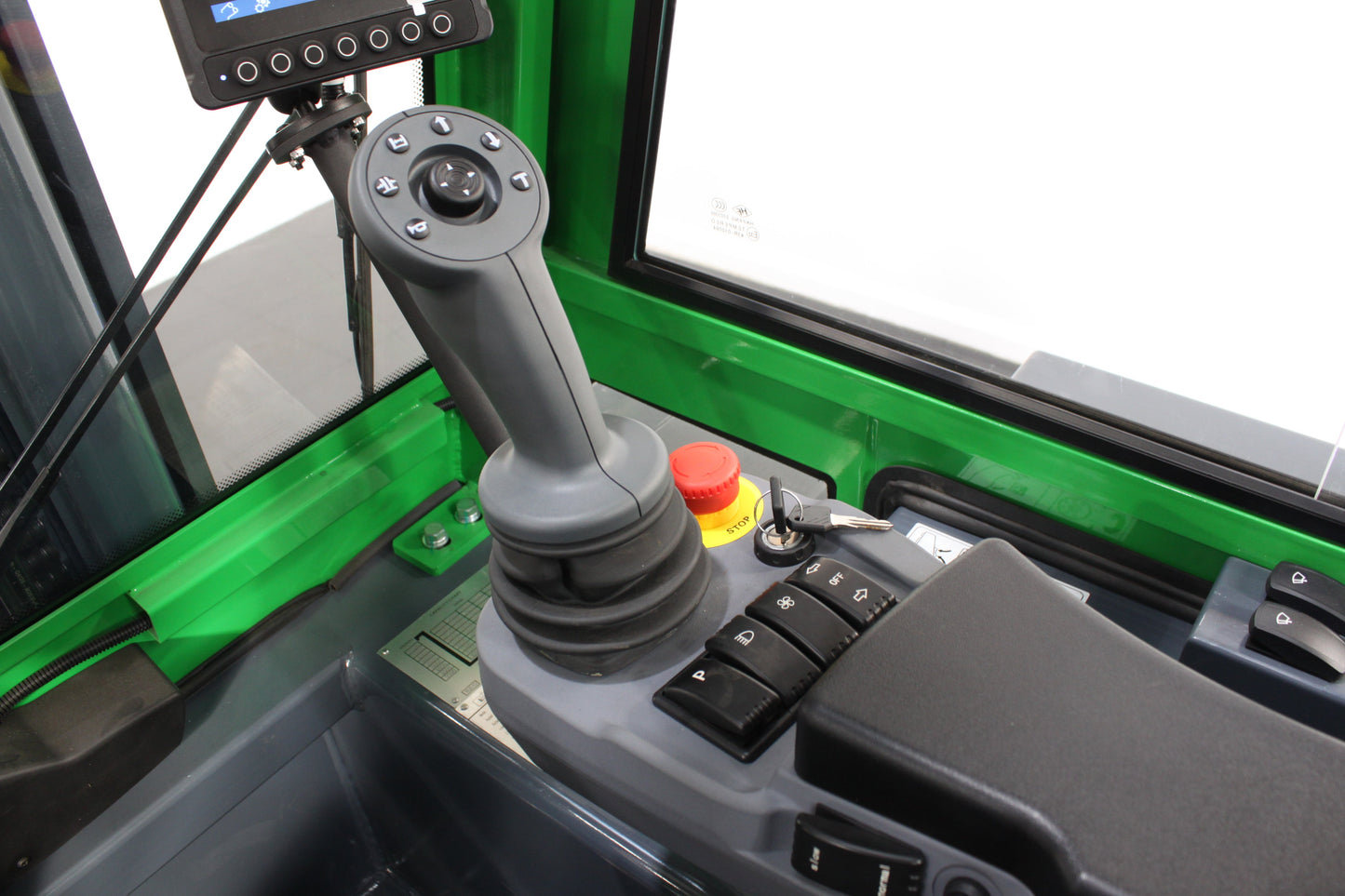 Mima mqk40 multi-directional electric forklift full cab
