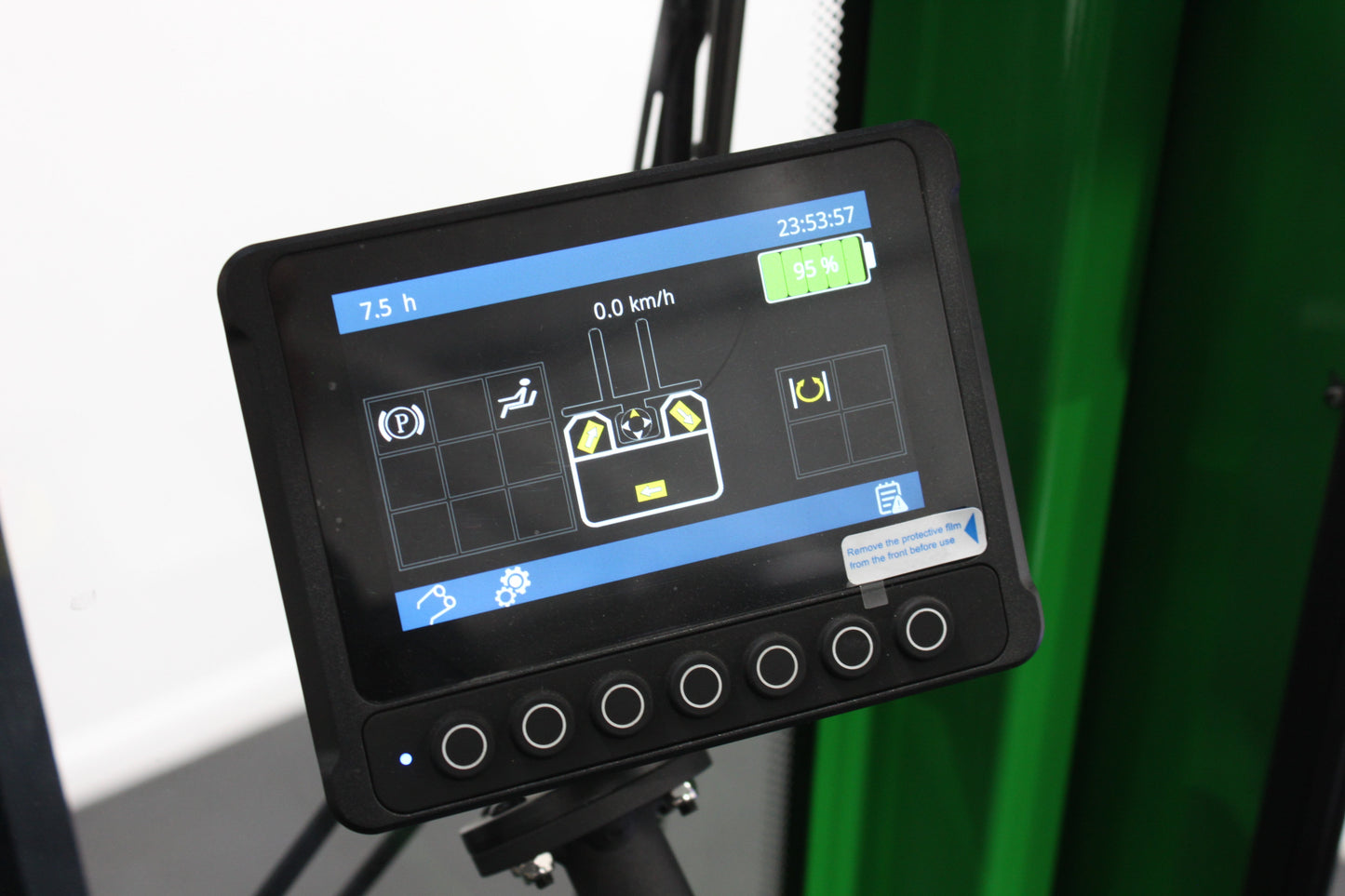 Mima mqk40 multi-directional electric forklift full cab