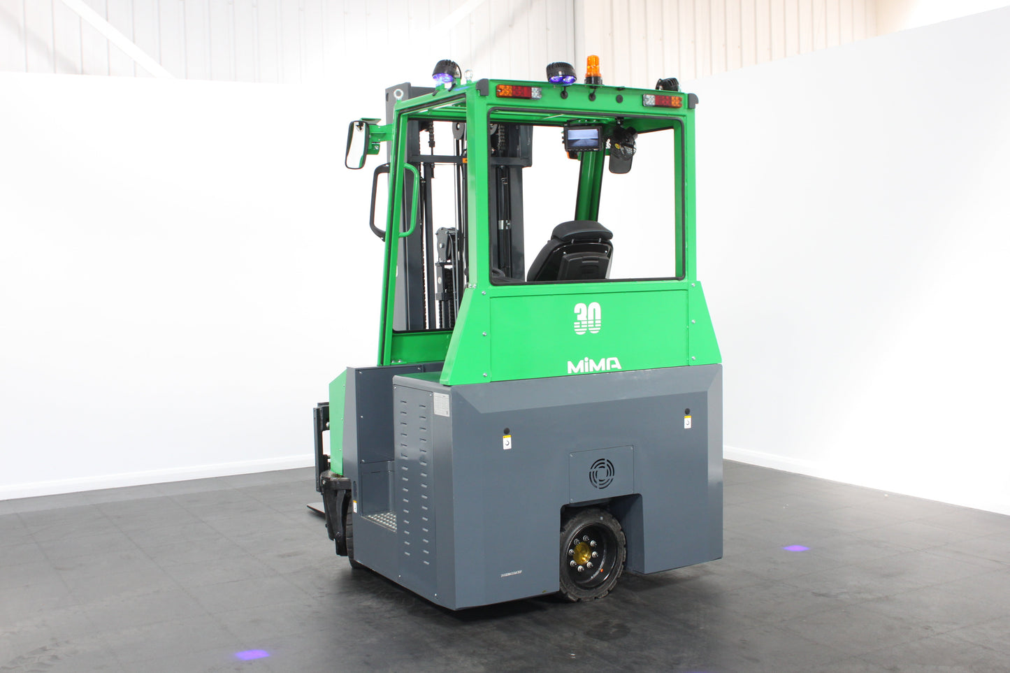 Mima 1mqk30 multi-directional electric forklift no cab