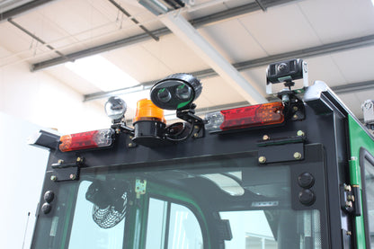 giraffe GBL40 Premium Plus Advanced Pedestrian Safety | Full Cab Lithium Electric Counterbalance  | 4-Wheel Forklift