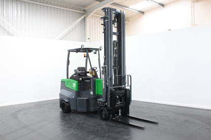 Mima mj30 3t articulated electric forklift | Vna, 210° swing, lithium power