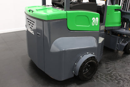Mima mj30 3t articulated electric forklift | Vna, 210° swing, lithium power
