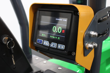 Mima mj30 3t articulated electric forklift | Vna, 210° swing, lithium power