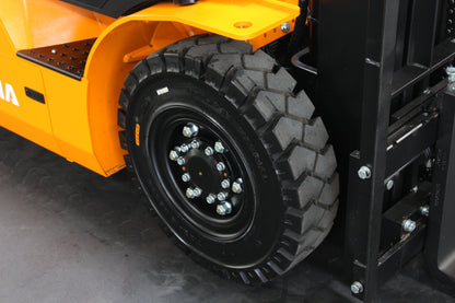 Hangcha XE425T 2.5T Long Range  | Full Cab Lithium Counterbalance | 4-Wheel Forklift