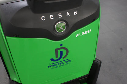 CESAB P320 Powered Pallet Truck with Platform Ride-On