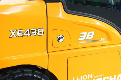 Hangcha XE435T 3.5T | Full Cab Lithium Counterbalance | 4-Wheel Forklift
