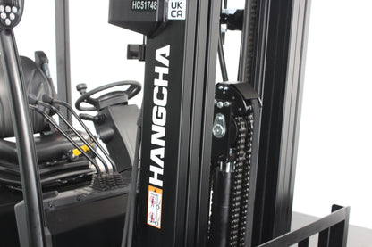 Hangcha XC318 1.8T | Half Cab Lithium Counterbalance | 3-Wheel Forklift