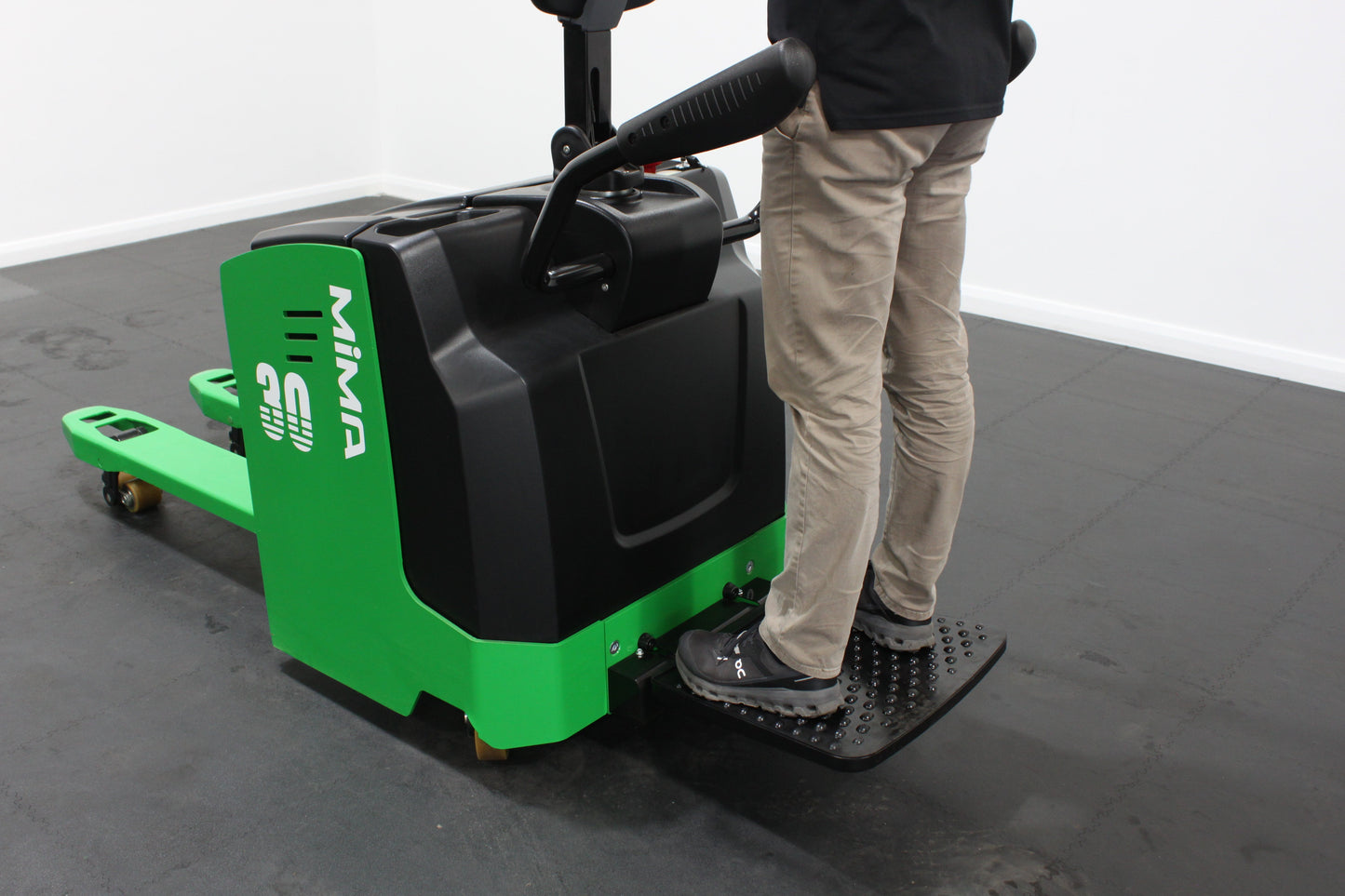 MiMA ME30 3.0Ton Heavy Duty Lithium Electric Stand-on Pallet truck