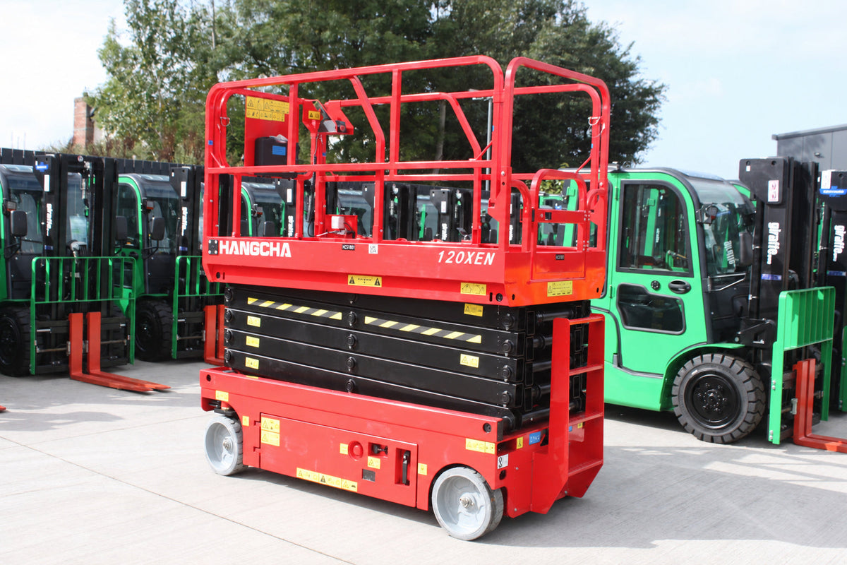 Hangcha 12m Electric Scissor Lift – 320kg Capacity