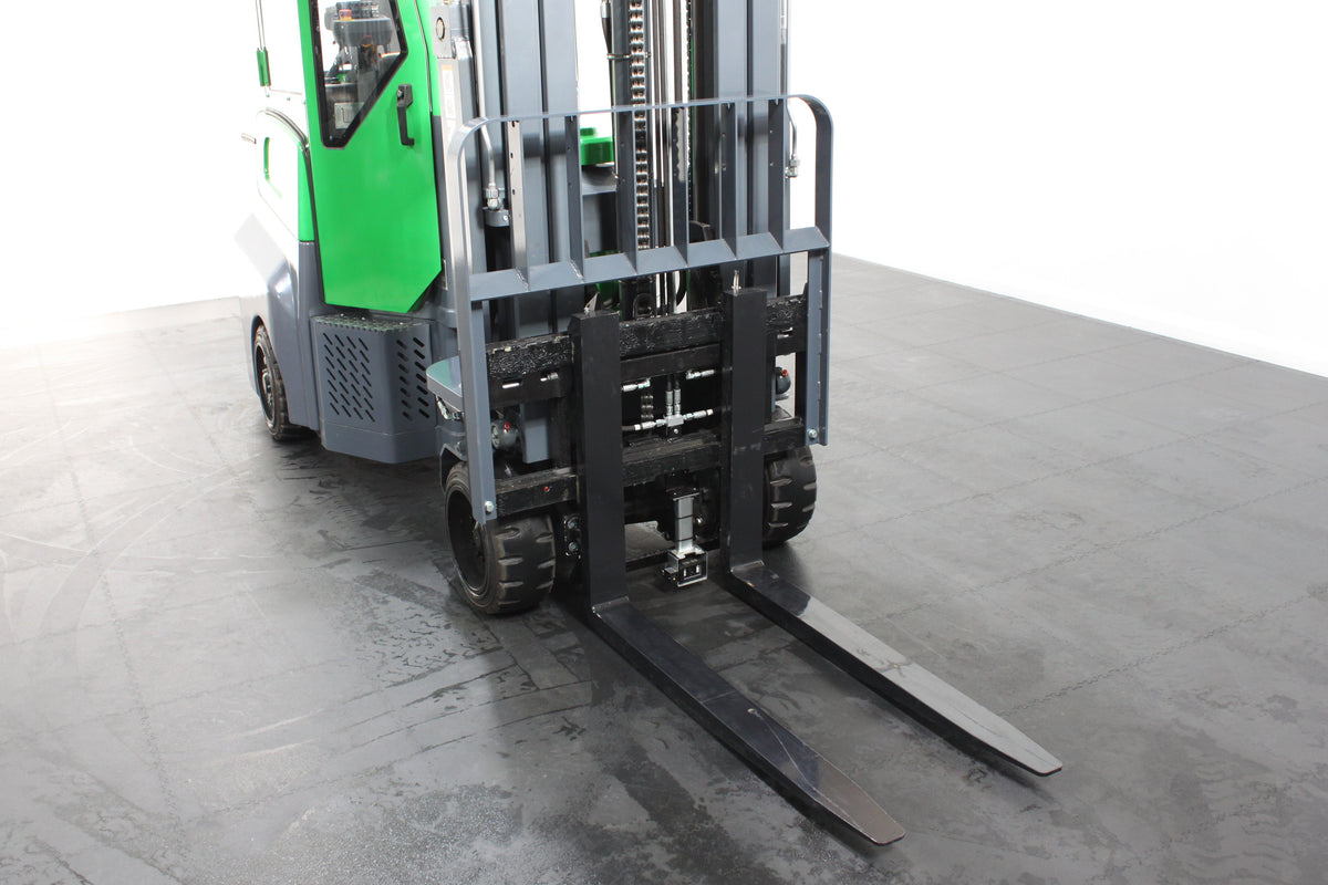 Mima mj20 Full Cab electric articulated forklift | 2t capacity, vna, lithium battery