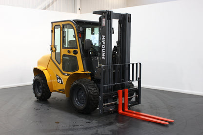 Hifoune CPCD25-2WD - Full cab - Rough terrain forklift