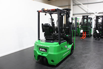 giraffe GBL20 2T Lithium Electric 3-Wheel Forklift | Fast Charging, Zero Emissions