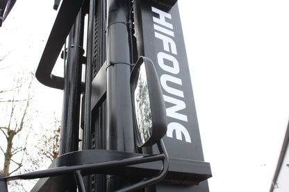 Hifoune FD10T 10T diesel forklift with full cab & rotator clamp | Triplex mast