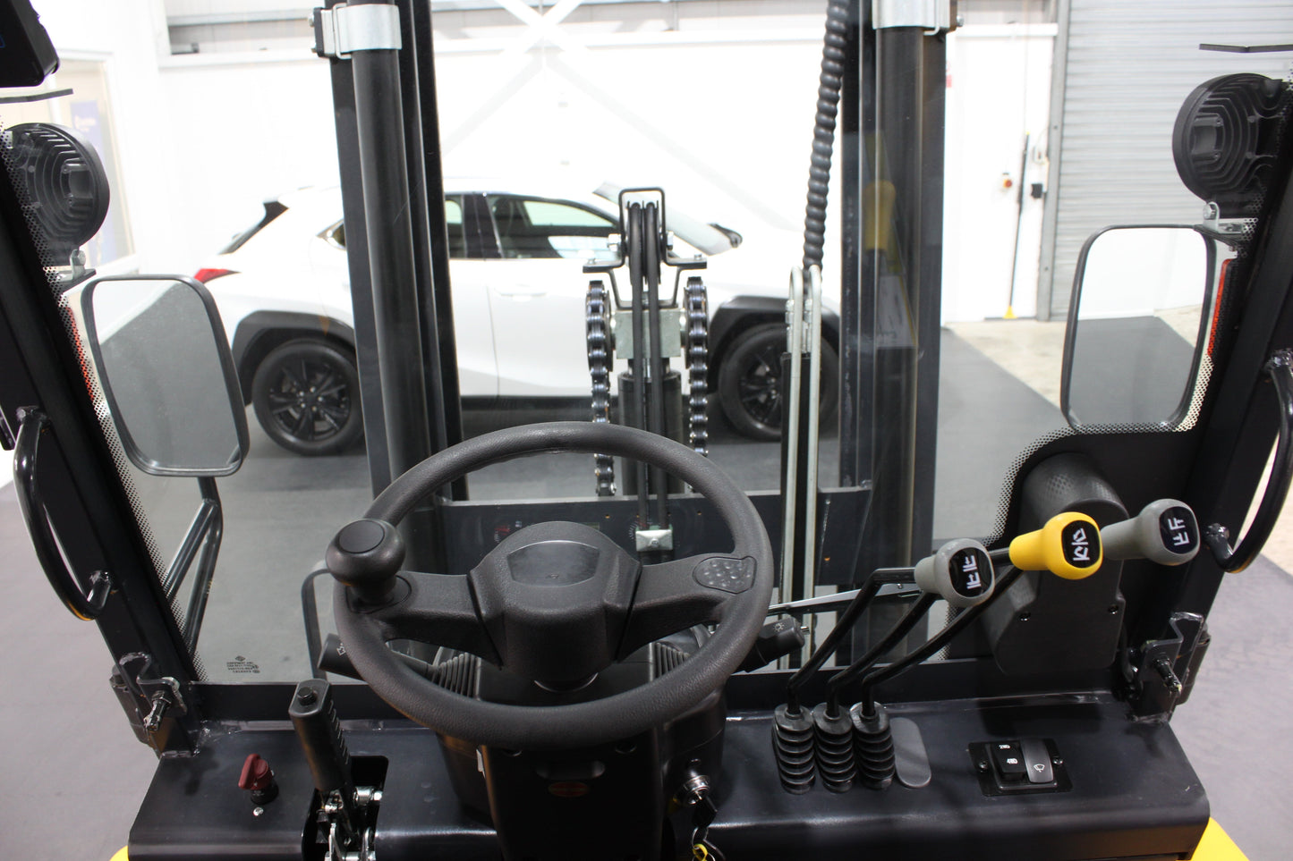 Hifoune CPCD25-4WD - Full cab - Rough terrain forklift