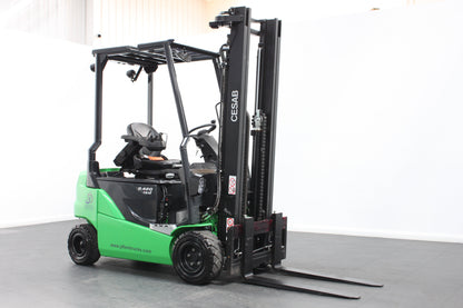 CESAB B420 2T Electric Forklift with Drive-In Racking Guard | 48V Battery