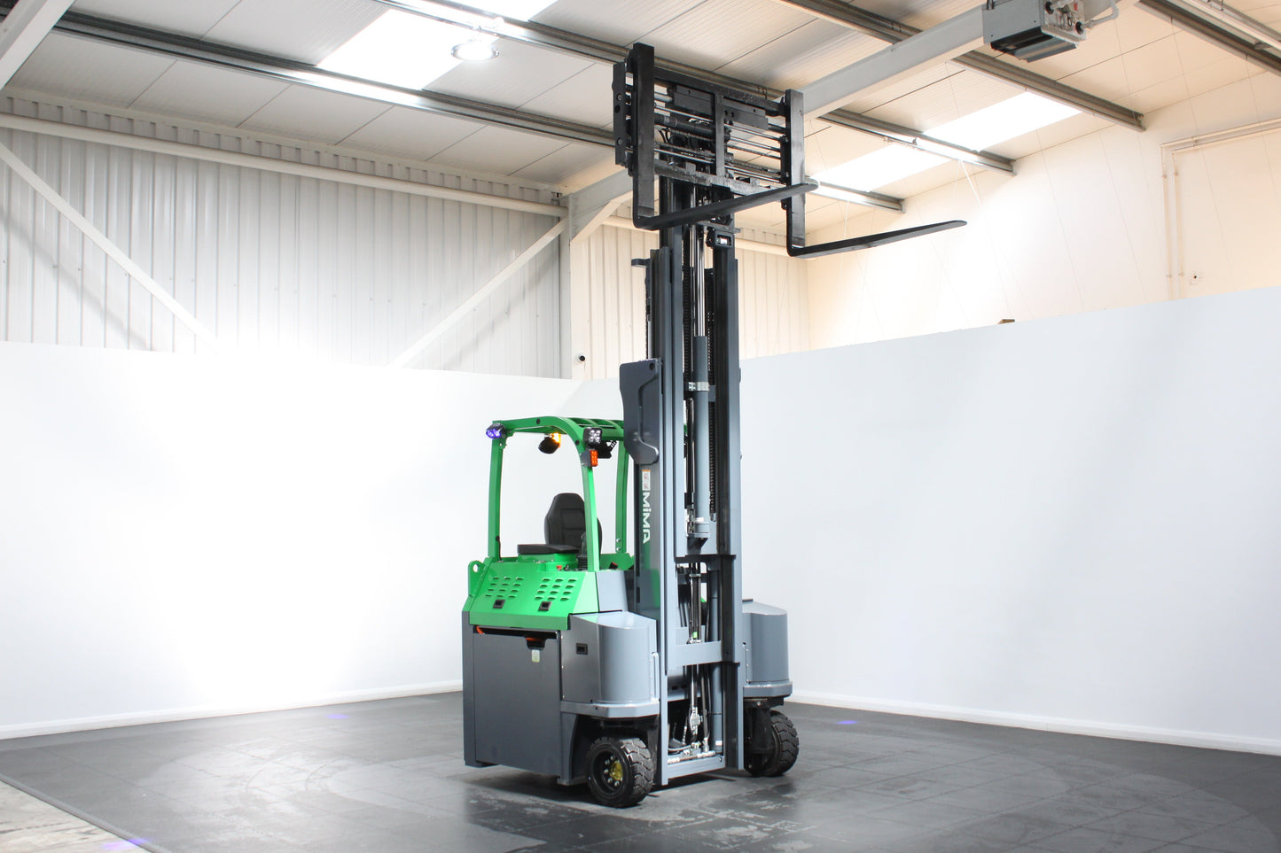 Mima 1mqk30 multi-directional electric forklift | 3t, triplex mast, lithium