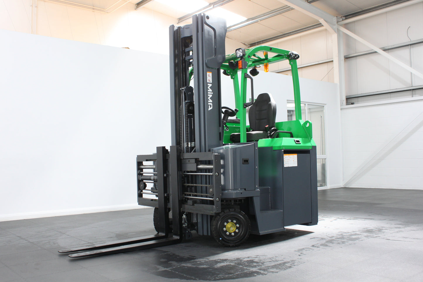 Mima 1mqk30 multi-directional electric forklift | 3t, triplex mast, lithium
