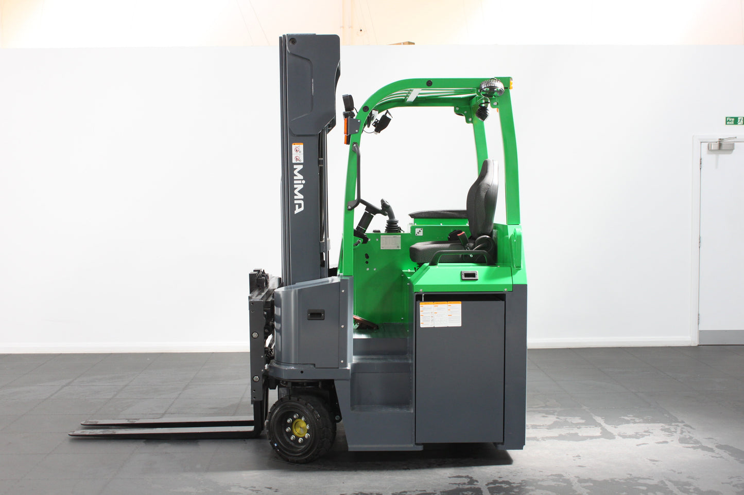 Mima 1mqk30 multi-directional electric forklift | 3t, triplex mast, lithium