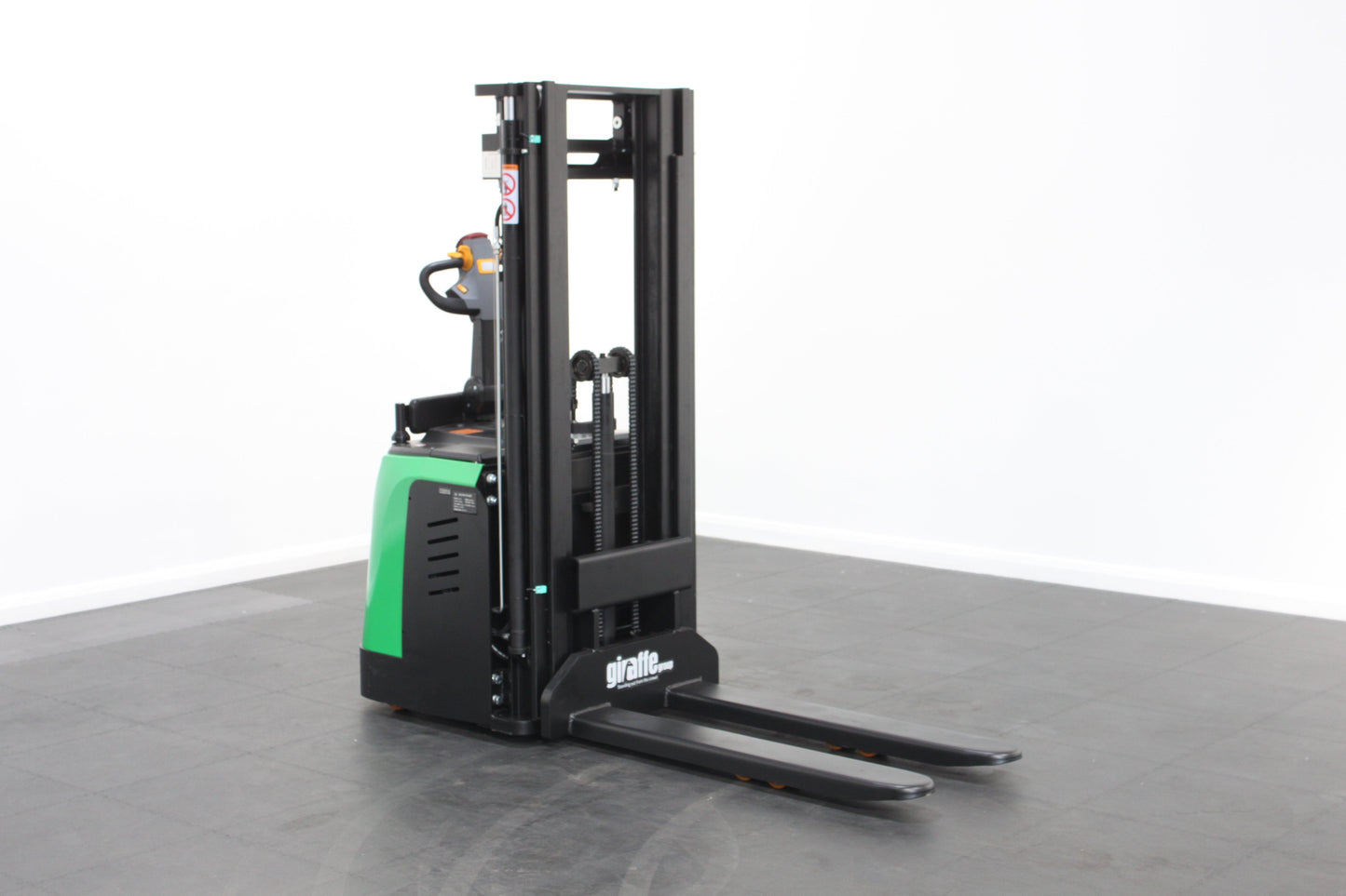 giraffe GES16P-40  Stand-on Powered Stacker – 1,600kg Capacity | Lithium-Ion Electric