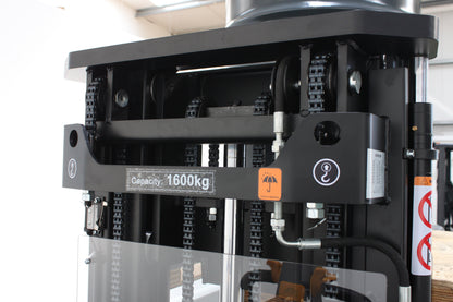 giraffe GES16P-40  Stand-on Powered Stacker – 1,600kg Capacity | Lithium-Ion Electric