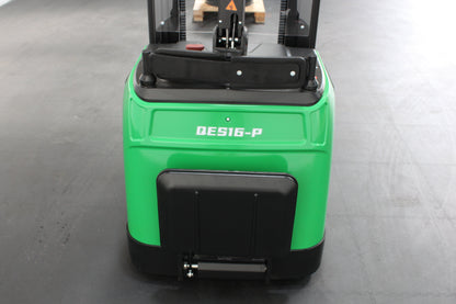 giraffe GES16P-30  Stand-on Powered Stacker – 1,600kg Capacity | Lithium-Ion Electric