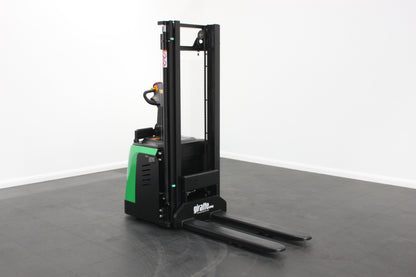 giraffe GES16P-30  Stand-on Powered Stacker – 1,600kg Capacity | Lithium-Ion Electric