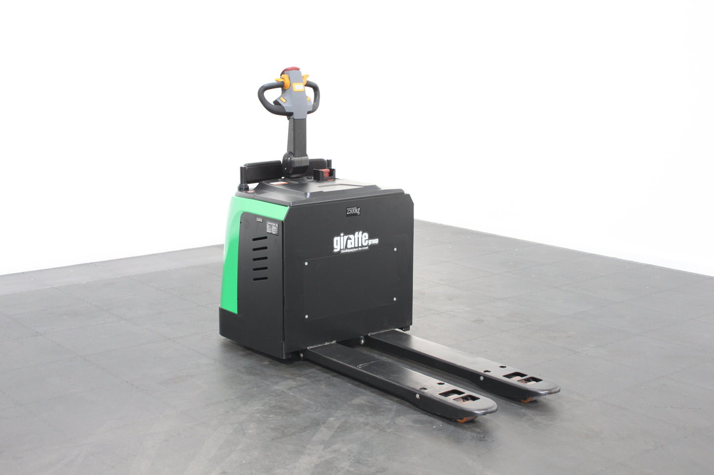 giraffe GET25P Stand-on Pallet truck–  2,500kg Capacity | Lithium-Ion Electric