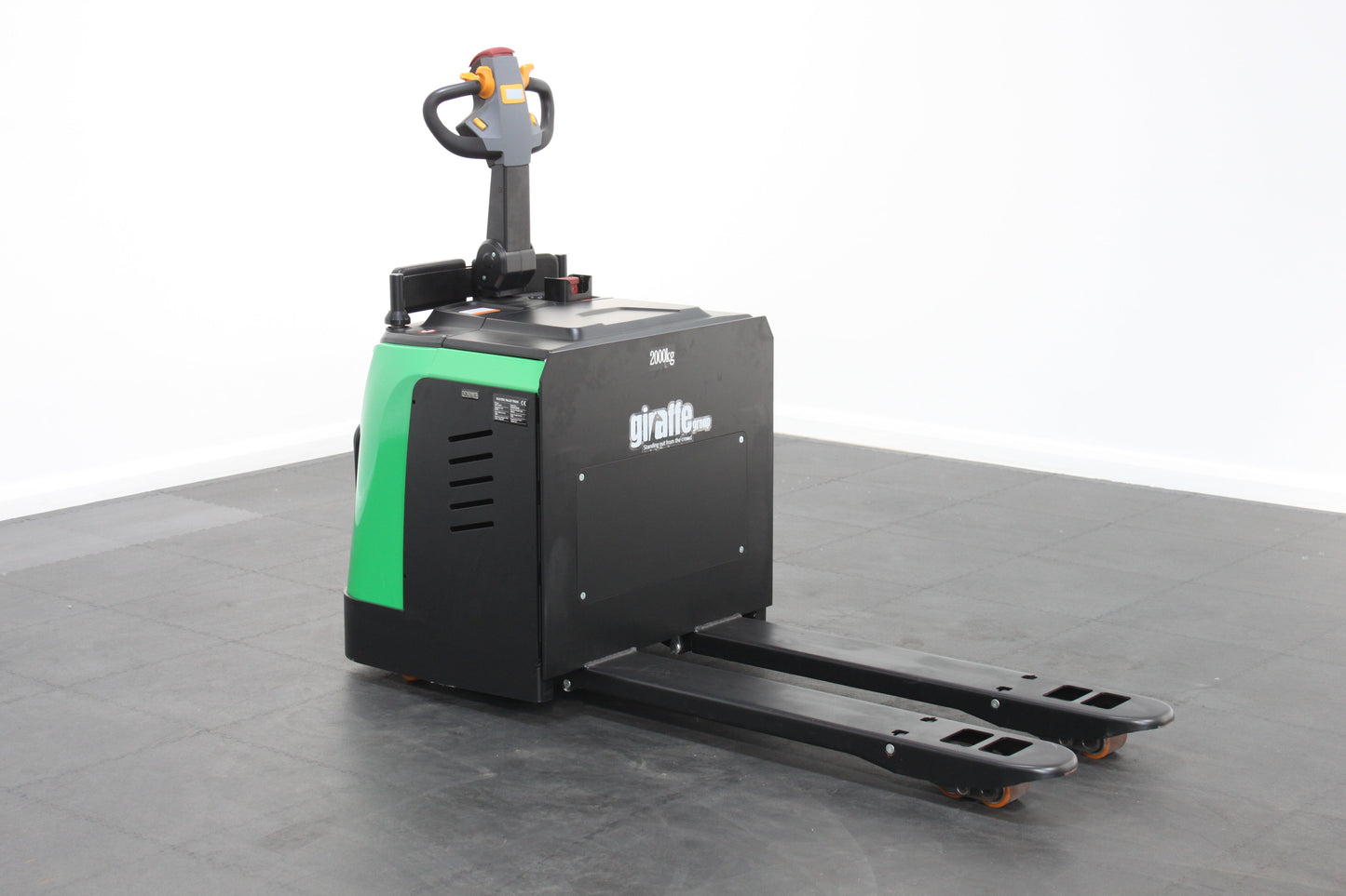 giraffe GET20P Stand-on Pallet truck– 2,000kg Capacity | Lithium-Ion Electric