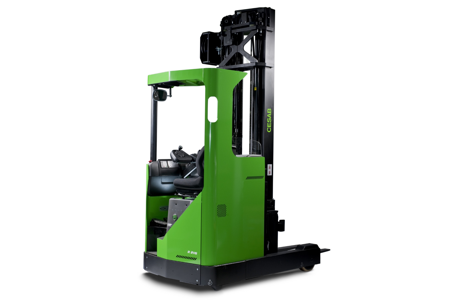 CESAB R200 Compact Electric Reach Truck – 1200kg to 1600kg Capacity | High-Performance Electric Reach Truck for Narrow Aisles